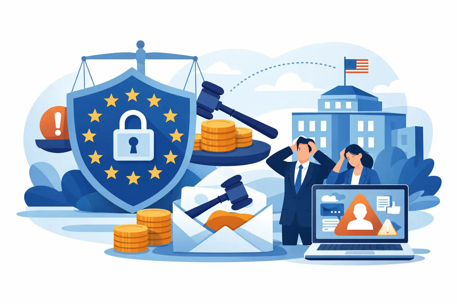 GDPR Fines for US Companies: What Triggers Them